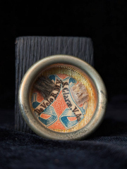 Authentic Theca Reliquary of Saint Clare of Assisi and the Veil of the Blessed Virgin Mary Containing a Relic of Saint Clare of Assisi and an Ex Velo of the Blessed Virgin Mary