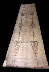 Shroud of Turin Linen Reproduction | Benedict XVI, 2006
