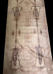 Shroud of Turin Linen Reproduction | Benedict XVI, 2006