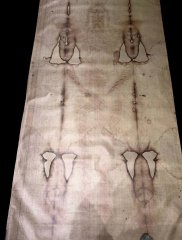 Shroud of Turin Linen Reproduction | Benedict XVI, 2006