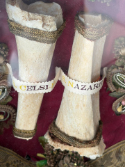 Exceptional Reliquary of Saints Celsus and Nazarius With Very Large First-Class Relics