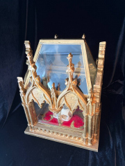 RESERVED - Exceptional Reliquary of the Head of Saint Theodosia of Tyre also known as Theodosia of Caesarea or Theodosia of Palestine.