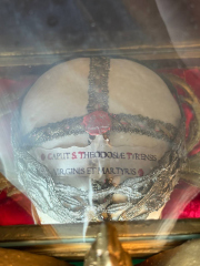 RESERVED - Exceptional Reliquary of the Head of Saint Theodosia of Tyre also known as Theodosia of Caesarea or Theodosia of Palestine.