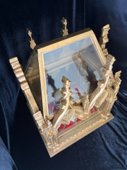 RESERVED - Exceptional Reliquary of the Head of Saint Theodosia of Tyre also known as Theodosia of Caesarea or Theodosia of Palestine.