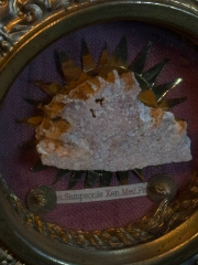 RESERVED - Gilded Reliquary with Relic of Saint Sampson the Hospitable