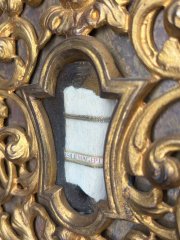 Gilt Bronze Reliquary with a Major Relic of Saint Basil the Great An Exceptional Reliquary Containing a Rare and Large Relic of One of the Greatest Fathers and Doctors of the Church