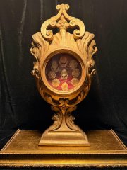 Giltwood Reliquary of the Seven Holy Maccabean Martyrs, Their Mother Saint Solomonia, and Saint Eleazar the Elder