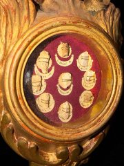 Giltwood Reliquary of the Seven Holy Maccabean Martyrs, Their Mother Saint Solomonia, and Saint Eleazar the Elder