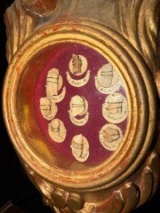 Giltwood Reliquary of the Seven Holy Maccabean Martyrs, Their Mother Saint Solomonia, and Saint Eleazar the Elder