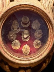 Giltwood Reliquary of the Seven Holy Maccabean Martyrs, Their Mother Saint Solomonia, and Saint Eleazar the Elder
