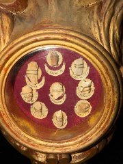 Giltwood Reliquary of the Seven Holy Maccabean Martyrs, Their Mother Saint Solomonia, and Saint Eleazar the Elder