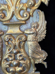 Gilt Bronze Reliquary with a Major Relic of Saint Basil the Great An Exceptional Reliquary Containing a Rare and Large Relic of One of the Greatest Fathers and Doctors of the Church