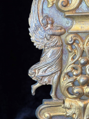 Gilt Bronze Reliquary with a Major Relic of Saint Basil the Great An Exceptional Reliquary Containing a Rare and Large Relic of One of the Greatest Fathers and Doctors of the Church