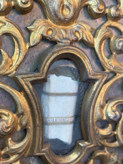 Gilt Bronze Reliquary with a Major Relic of Saint Basil the Great An Exceptional Reliquary Containing a Rare and Large Relic of One of the Greatest Fathers and Doctors of the Church