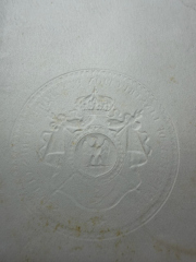Imperial Decree Napoleon III Tuileries Palace 1855 French Second Empire