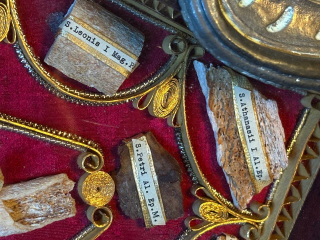 RESERVED - Magnificent Baroque Reliquary of the Fathers and Doctors of the Church
