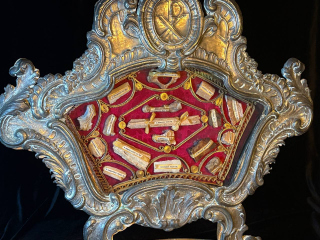 RESERVED - Magnificent Baroque Reliquary of the Fathers and Doctors of the Church