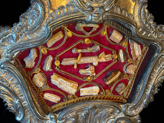 RESERVED - Magnificent Baroque Reliquary of the Fathers and Doctors of the Church