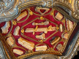 RESERVED - Magnificent Baroque Reliquary of the Fathers and Doctors of the Church