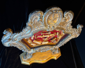 RESERVED - Magnificent Baroque Reliquary of the Fathers and Doctors of the Church