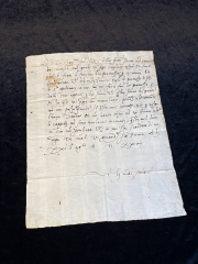 Medici 1524 Autograph Letter Signed (ALS) Renaissance Italy.