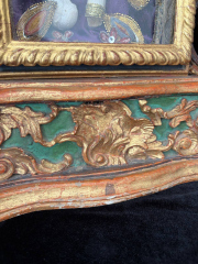 Monumental Baroque Altar-Reliquary with Major Relics of Saints Cosmas and Damian Extraordinary Reliquary Containing Exceptional Relics of the Holy Unmercenary Physicians