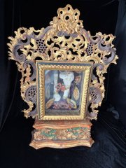 Monumental Baroque Altar-Reliquary with Major Relics of Saints Cosmas and Damian Extraordinary Reliquary Containing Exceptional Relics of the Holy Unmercenary Physicians