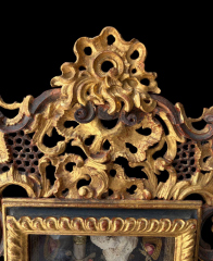 Monumental Baroque Altar-Reliquary with Major Relics of Saints Cosmas and Damian Extraordinary Reliquary Containing Exceptional Relics of the Holy Unmercenary Physicians