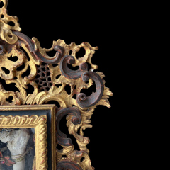 Monumental Baroque Altar-Reliquary with Major Relics of Saints Cosmas and Damian Extraordinary Reliquary Containing Exceptional Relics of the Holy Unmercenary Physicians