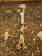 Monumental Gilded Reliquary Frame with Relics of the Great Fathers of the Church and Apostles to the Slavs