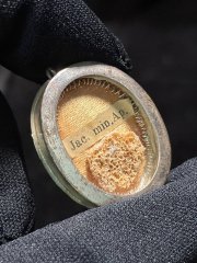 Relic of Saint James the Less, Apostle in pure sterling silver reliquary