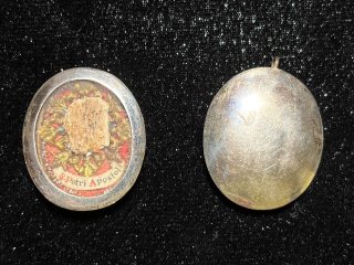 Relic of Saint Peter the Apostle in Pure Sterling Silver Reliquary