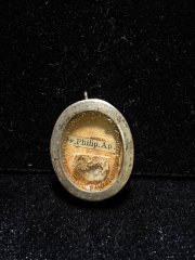 Relic of Saint Philip the Apostle in pure sterling silver reliquary