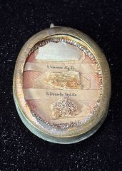 Relics of St. John of Egypt, St. Simeon Stylites & St. Daniel the Stylite 1886