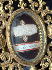 Reliquary of Saint Apollinaris of Ravenna Ex Ossibus Sancti Apollinaris Episcopi et Martyris