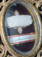 Reliquary of Saint Apollinaris of Ravenna Ex Ossibus Sancti Apollinaris Episcopi et Martyris