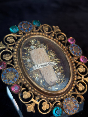 Reliquary-Theca of Saint Longinus the Centurion Containing a Large Relic of Saint Longinus, the Roman Centurion, Martyr