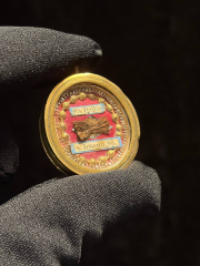Reliquary with a Relic of the Garment of Saint Joseph ( Spouse of the Blessed Virgin Mary)