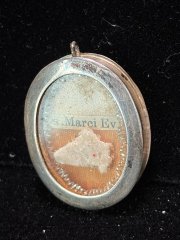 Relic of Saint Mark the Evangelist in pure sterling silver reliquary