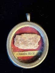 RESERVED - Silver Reliquary with Relic of Saint Natalia of Nicomedia, Martyr + Ecclesiastical Document