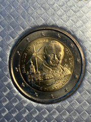 Vatican City 2 Euro Commemorative Coin 2020 Centenary of the Birth of Saint John Paul II